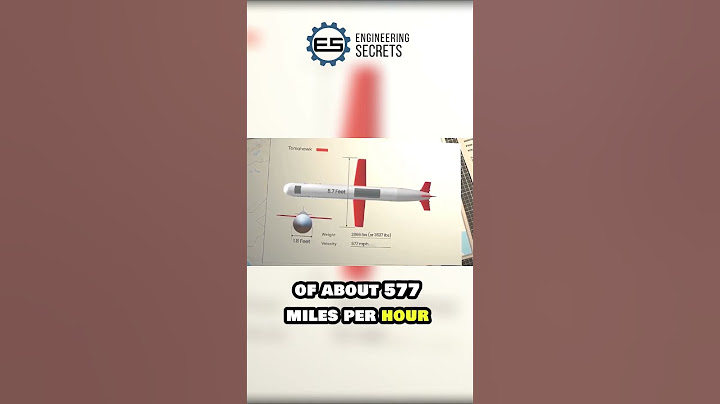 The Specs Of TOMAHAWK MISSILE