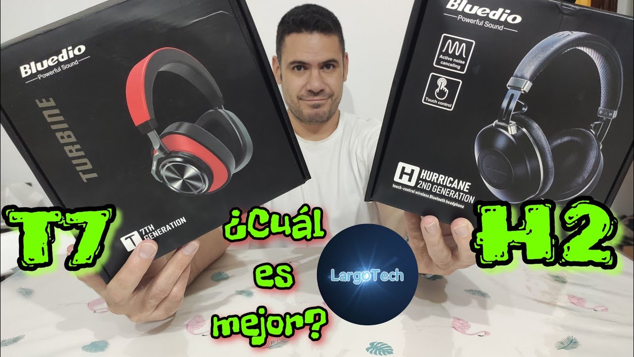 T7 vs H2. Comparativa de las 2 bestias de Bluedio - YouTube