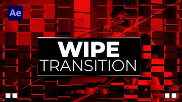 Easy WIPE Transitions - After Effects Tutorial