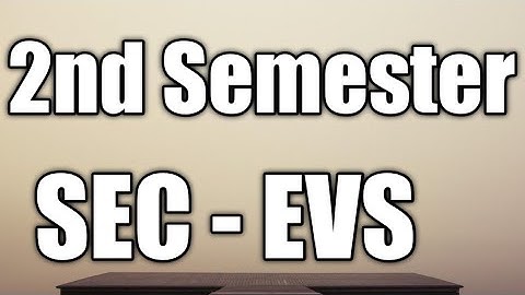 BA Semester-2  SEC- EVS Session 2017-20 BBMKU dhanbad //Environmental Science //