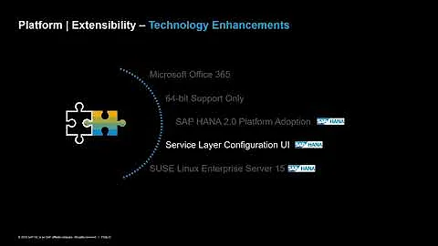 SAP Business One 10 0 Platform and Extensibility   Technology Enhancements