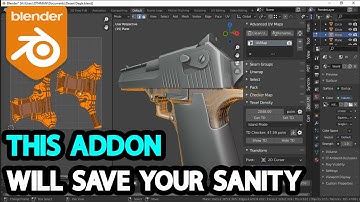 A Powerful Blender Addon For UV Unwrapping  l Zen UV