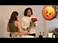 COMING HOME WITH FLOWERS PRANK ON BOYFRIEND! (GONE WRONG)