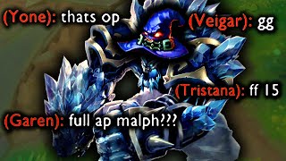 How it feels to play FULL AP MALPHITE
