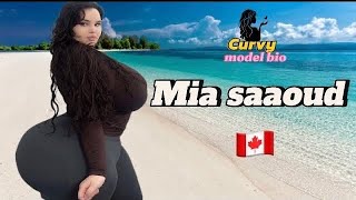 Mia Sa Khalif 🇨🇦 aka Mia Saaoud 🌹 The Rise of a Body-Positive Icon 🌍✨