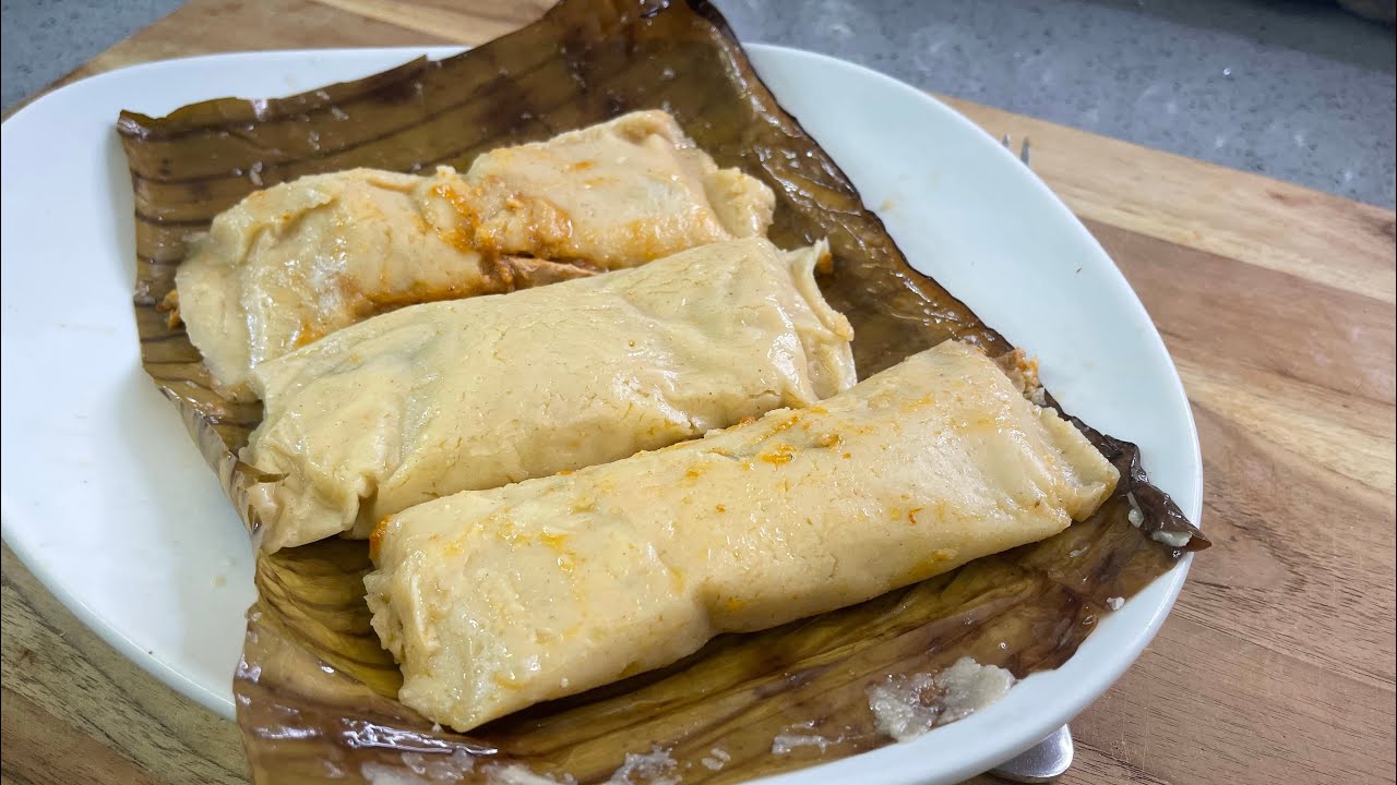 TAMALES DE GALLINA SALVADOREÑOS!! YouTube