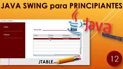 12.- Java Swing : JTable