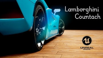Experience the Lamborghini Countach Like Never Before: Unreal Engine 5 Hyper-Realistic Reveal