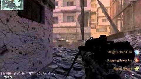 modern warfare 2- mw2 vs mw3 quick scoping