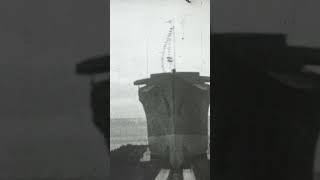 Launching the SS Normandie on October 29th, 1932