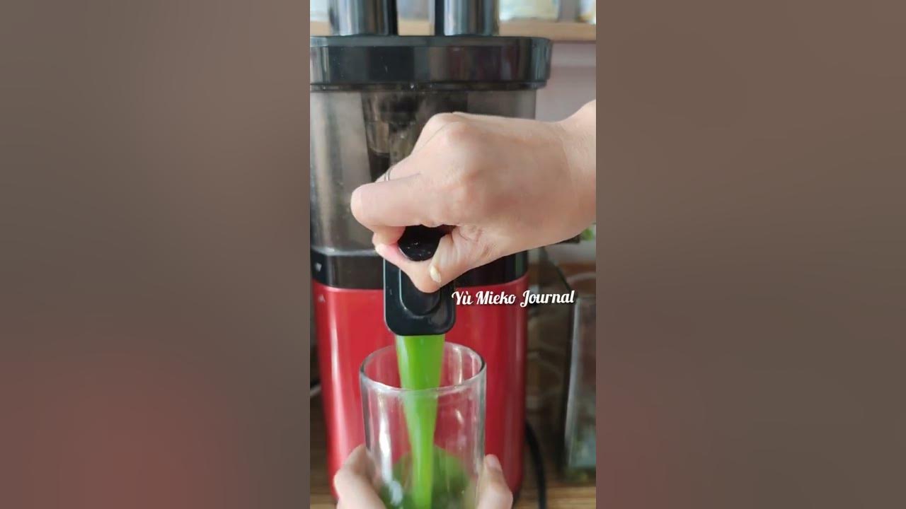 SLOW JUICER JR 30 RPM NANAS TIMUN SAWI JUS BIKIN LANGSING YouTube