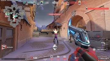Valorant Clip Cypher Corrode Ace 1v5 clutch