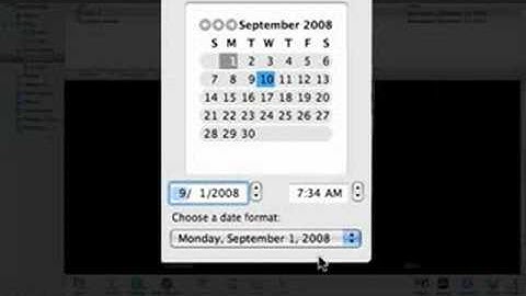 iweb Tutorial - creating a blog