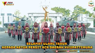 SELAMAT ULANG TAHUN KEPADA KETUA PERSIT KCK DAERAH XVI/PATTIMURA