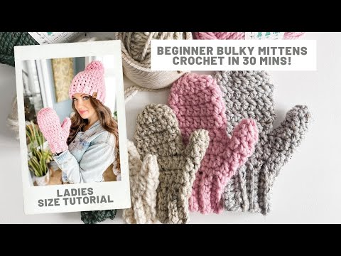 Beginner Bulky Beanie - Free Crochet Pattern - MJ's off the Hook Designs