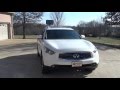2010 INFINITY FX 35 AWD WHITE FOR SALE SEE WWW SUNSETMILAN COM