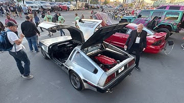 The Ferrari Delorean is back and this time running, ALL THE WAY FEOM GEORGIA! 