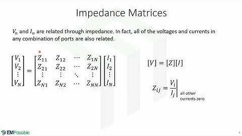 Lecture 6b -- N-Port Networks