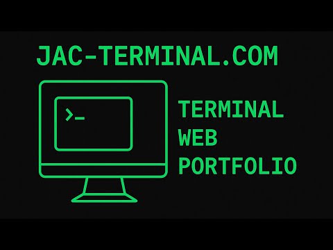 A terminal-based portfolio that actually works