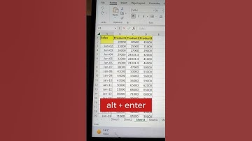 Add Double Heading In Excel 🔥 | Excel Best Trick 😎 #howto #exceltricks #excel #exceltipsandtricks