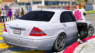 РЕАЛЬНАЯ ЖИЗНЬ В GTA 5 - НАЧАЛО НОВОЙ ЖИЗНИ! КУПИЛ ОТМЫЧКУ И УГНАЛ MERCEDES S600! 🌊ВОТЕР