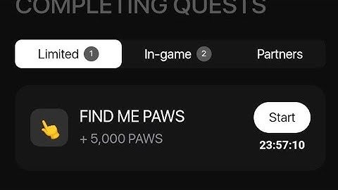 Find me paws 🐾 | Watch how to complete the new task on paws