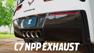 C7 Corvette NPP Dual-Mode Exhaust Sounds! Worth it (Cold Starts, Warm Starts, Idles, Revs)