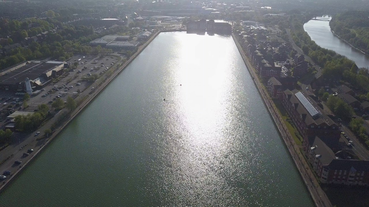 Preston Marina - DJI Mavic Pro flight