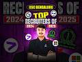 IISc Bangalore Top Recruiters 2024 & 2025 | Highest Package #iisc #iiscplacement #iiscrecruiters