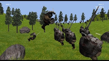 Leap Motion Telekinesis 3 Demo - Defense Game