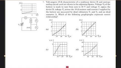 MCQ:-7 || Electric current || pathfinder  solution
