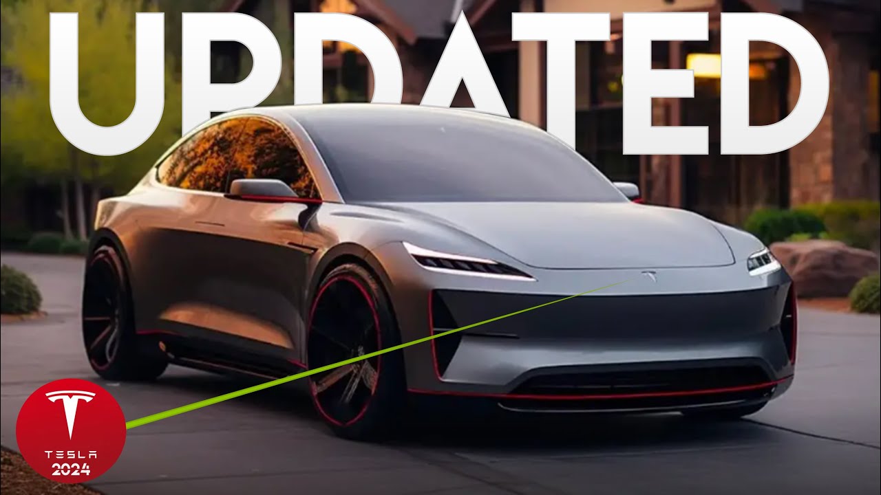 Tesla Model 3 2024 : FACELİFT RENDERD INTO RELITY 