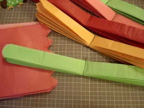 DIY Tissue Paper Poms - Jones Paint & Glass