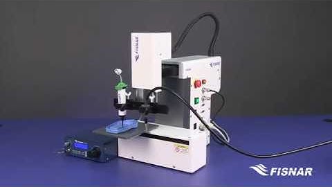 UV Cure Gasket Application: F4200N.1 Dispensing & Curing UV Material - Fisnar