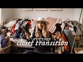 Fall Closet Transition and Declutter 🍂