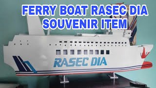 Art and CRAFTS FERRY BOAT RASEC DIA FINISH PRODUCT