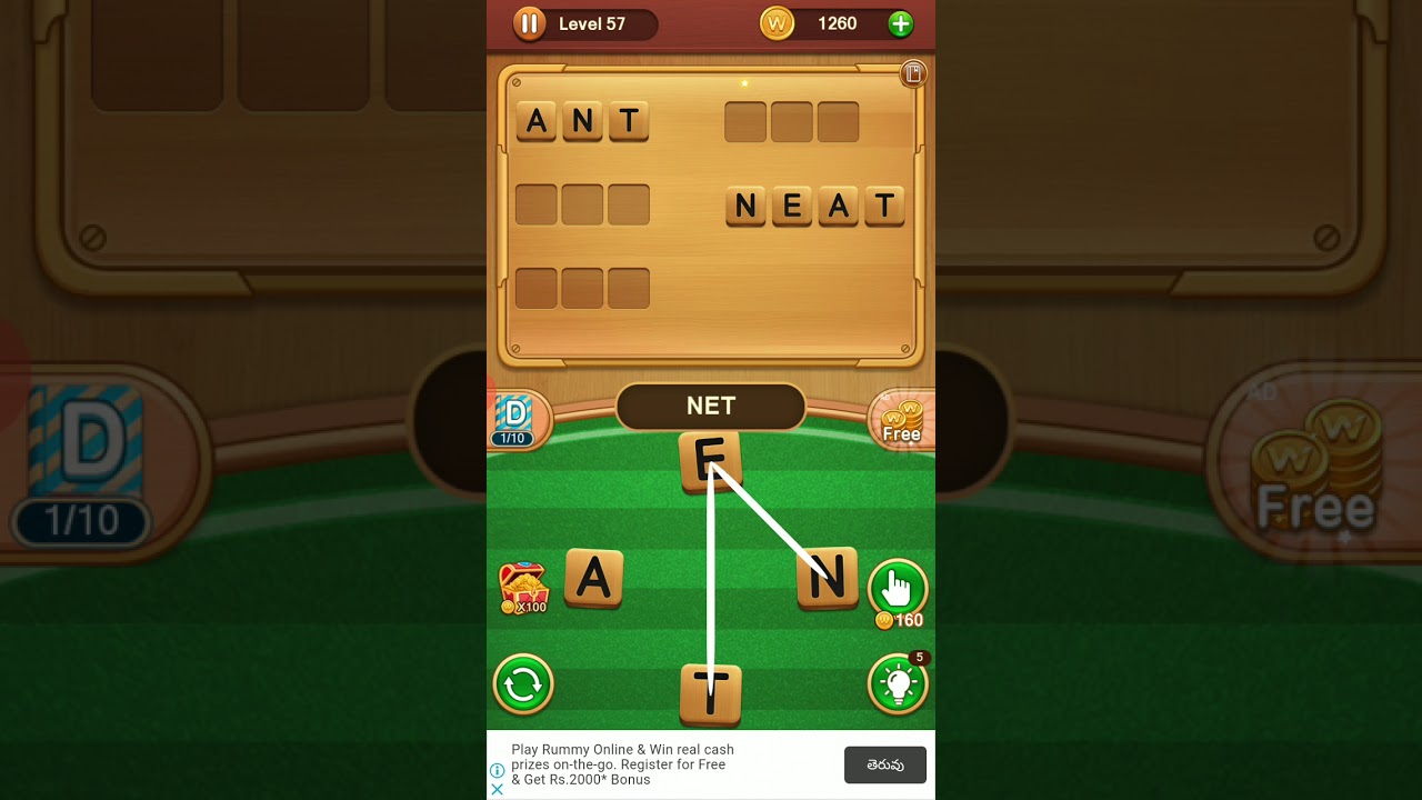 Word Legend Puzzle Level 57 Answers