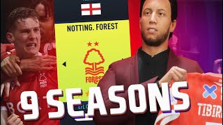 Я возглавил NOTTINGHAM FOREST на 9 СЕЗОНОВ в FIFA 22...И вот, что из этого вышло...