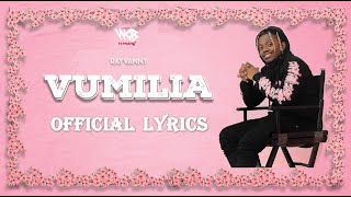 Rayvanny - Vumilia ( LYRICS)