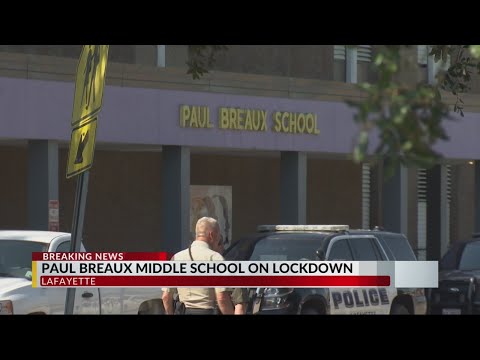 Paul Breaux Middle School under lockdown after social media threat