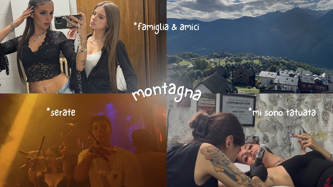 Vlog in montagna (ho saltato tutte le altre vacanze)