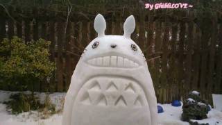 となりのトトロ My Neighbour Totoro; Snow Sculpture となりのトトロ 検索動画12 となりのトトロ My Neighbour Totoro; Snow Sculpture となりのトトロ 検索動画 12