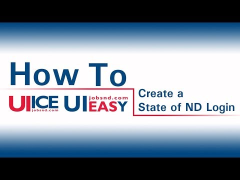 Creating a State of ND Login