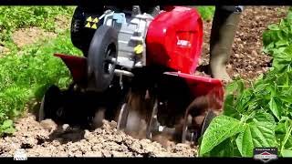 Pubert Terro Motozappa Per Agricoltura a 4 Frese Smontabili Motore Honda