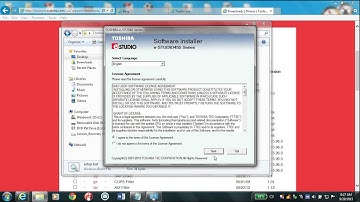 Toshiba Driver Install
