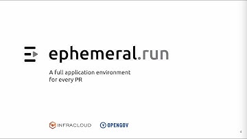 Webinar: ephemeral.run: A full application environment for every PR–before you merge to master!