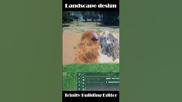 Landscape painting, New building simulator, Trinity Building Editor, #shorts