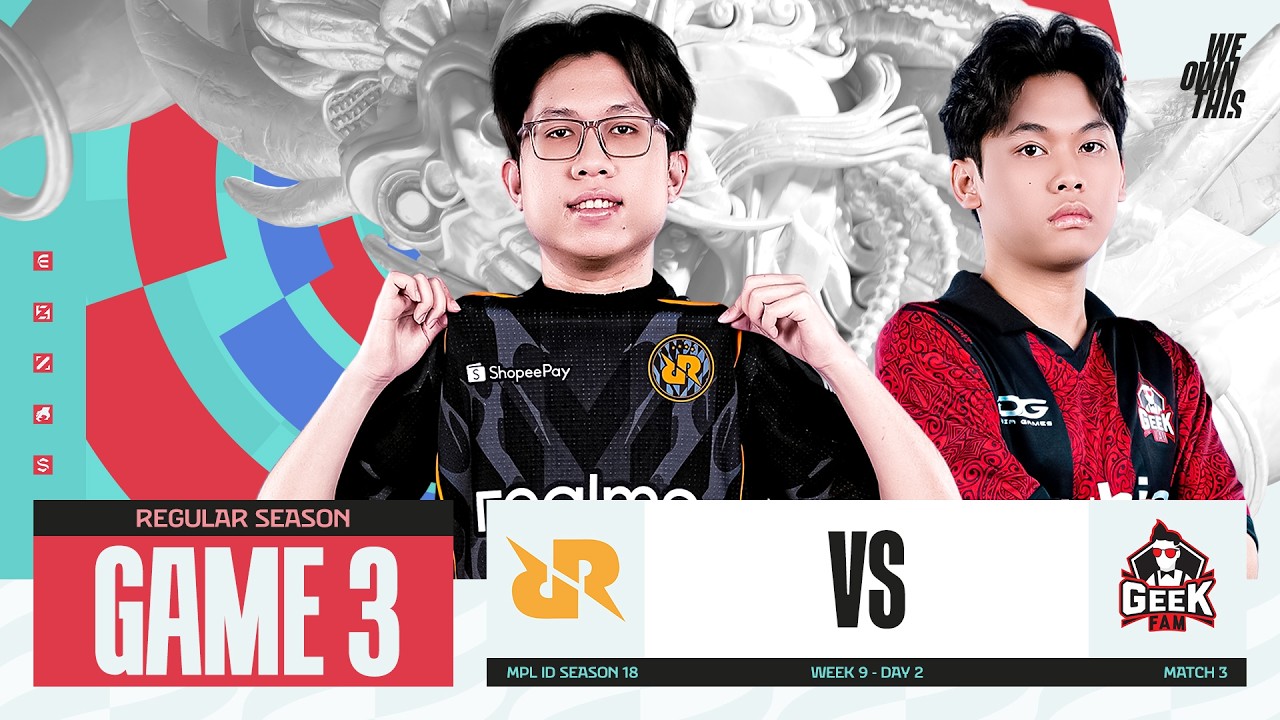 RRQ vs GEEK | Regular Season Week 9 Day 2 | Game 3 | #MPLIDS18