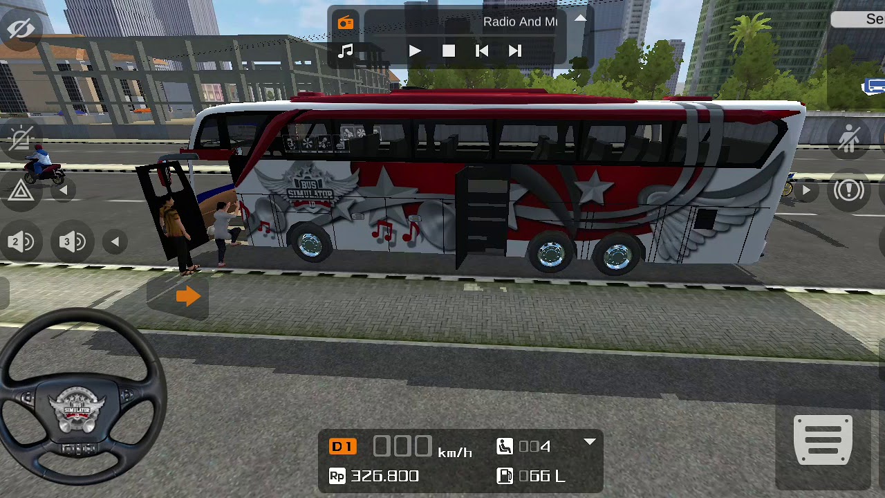 First skin Indonesia bus simulator - YouTube