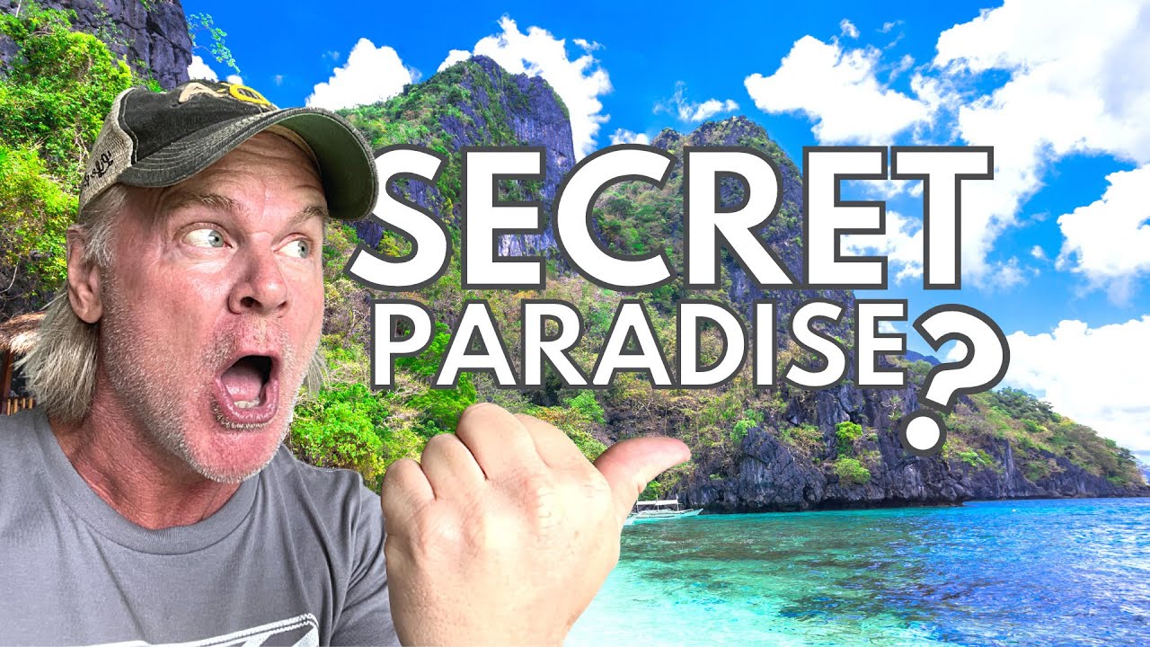 Secret Beach 🤫 Palawan Island Philippines Tour 🌏 Around The World We Go